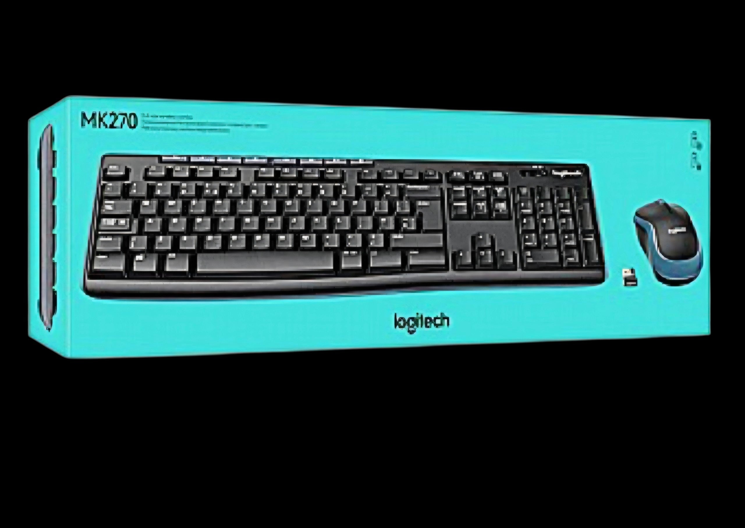 סט עכבר ומקלדת אלחוטיים דגם Logitech MK270 (עברית-אנגלית) יבואן רשמי