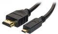 כבל מחיבור HDMI לחיבור Micro HDMI באורך 1.8 מטרים Gold Touch