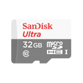 כרטיס זיכרון SanDisk Ultra microSDHC 32GB 100MB/s Class 10 UHS-I - חמש שנות אחריות ע"י היבואן הרשמי