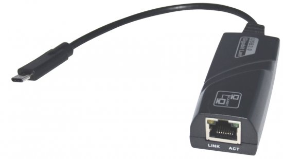 מתאם רשת Gold Touch Gigabit 10/100/1000Mbps מחיבור USB 3.1 מסוג C לחיבור רשת RJ45
