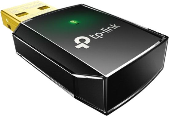 מתאם רשת אלחוטי TP-Link Archer T2U V3 AC600 Dual Band USB 2.0 600Mbps