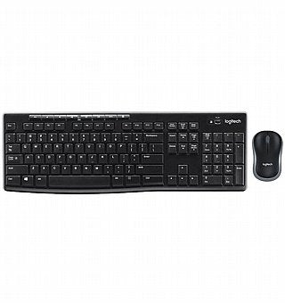 סט עכבר ומקלדת אלחוטיים דגם Logitech MK270 (עברית-אנגלית) יבואן רשמי