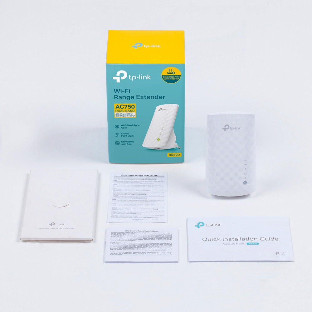 נקודת גישה Range Extender RE200 TP-Link