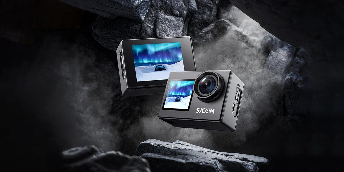 מצלמת אקשן דגם SJ4000 Dual Screen מבית SJCAM