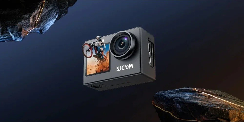 מצלמת אקשן דגם SJ4000 Dual Screen מבית SJCAM