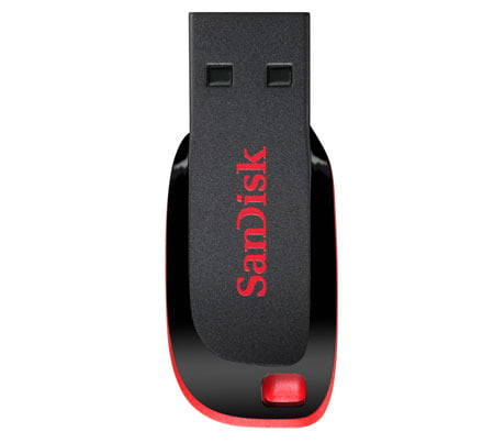 זיכרון נייד 32GB Cruzer Blade USB sandisk