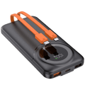 סוללת גיבוי ניידת עם צג דיגיטלי Discovery DS PB 210 10000mAh 22.5W - צבע שחור