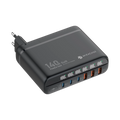 מטען קיר 6 port GAN 140W ומתאמים MIR