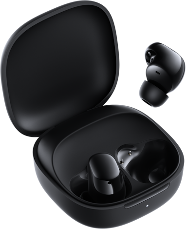 אוזניות אלחוטיות Xiaomi Redmi Buds 6 Play - צבע שחור - שנה אחריות יבואן רשמי על ידי המילטון