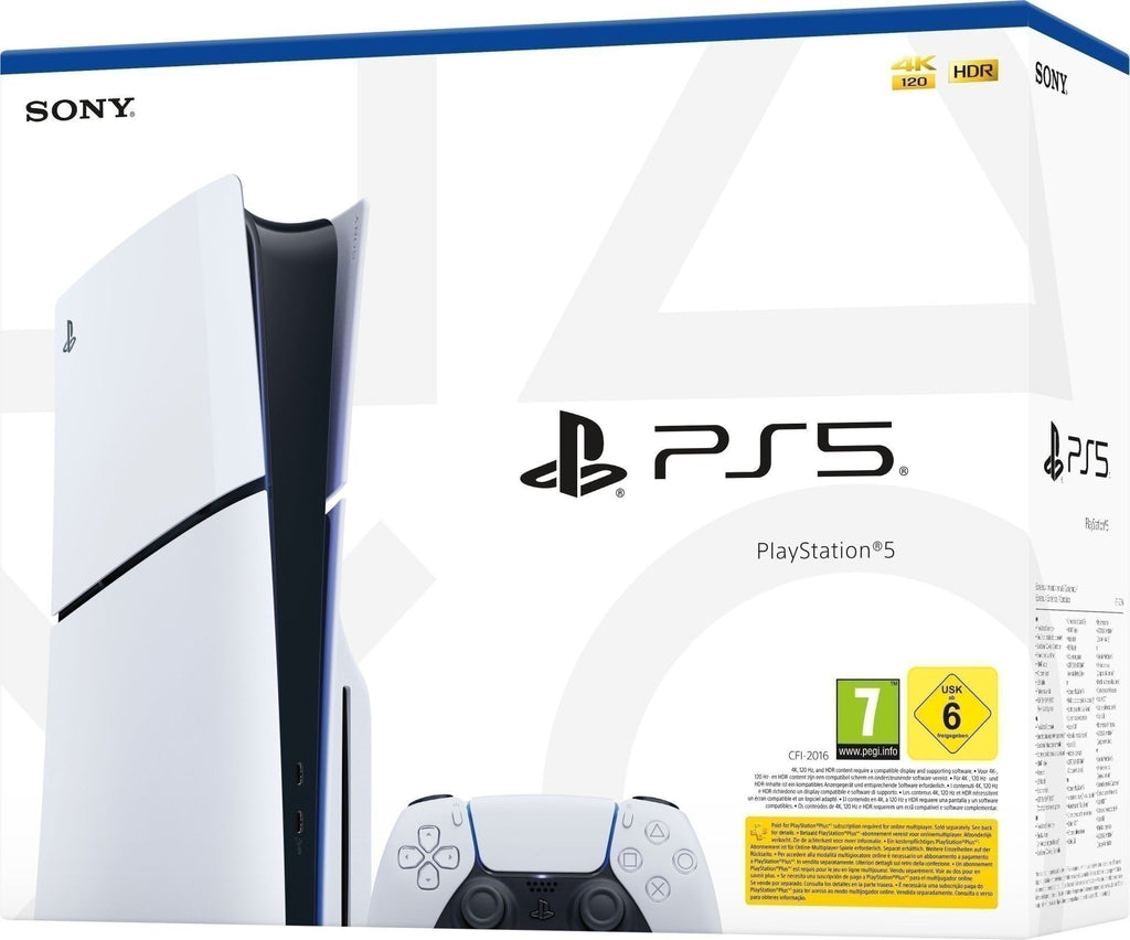 קונסולת Sony PlayStation 5 Slim 1TB SSD Bluray Edition - אחריות יבואן רשמי ישפאר