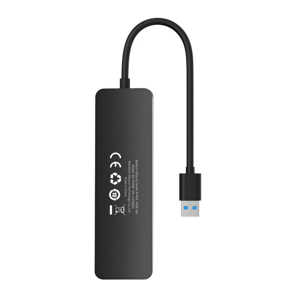מפצל Baseus UltraJoy Series 4-Port HUB Lite 15cm Cluster